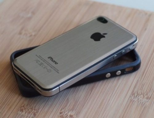 Metallbaksida på iPhone 5?